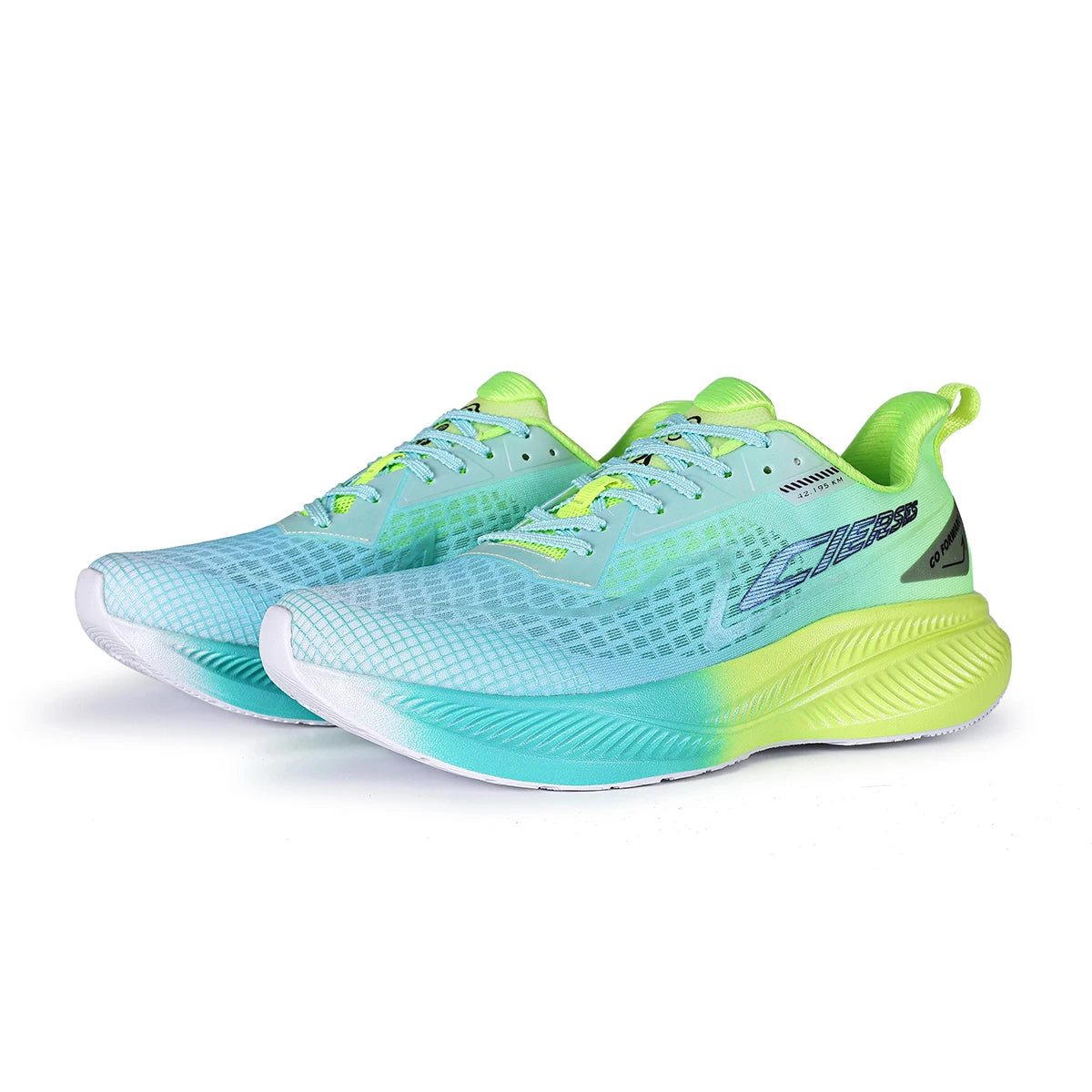 CIERSE New Cushioning Running Shoes for Men Suitable Heavy Runners Lace up Sports Women Non-Slip Outdoor Athletic Male Sneakers