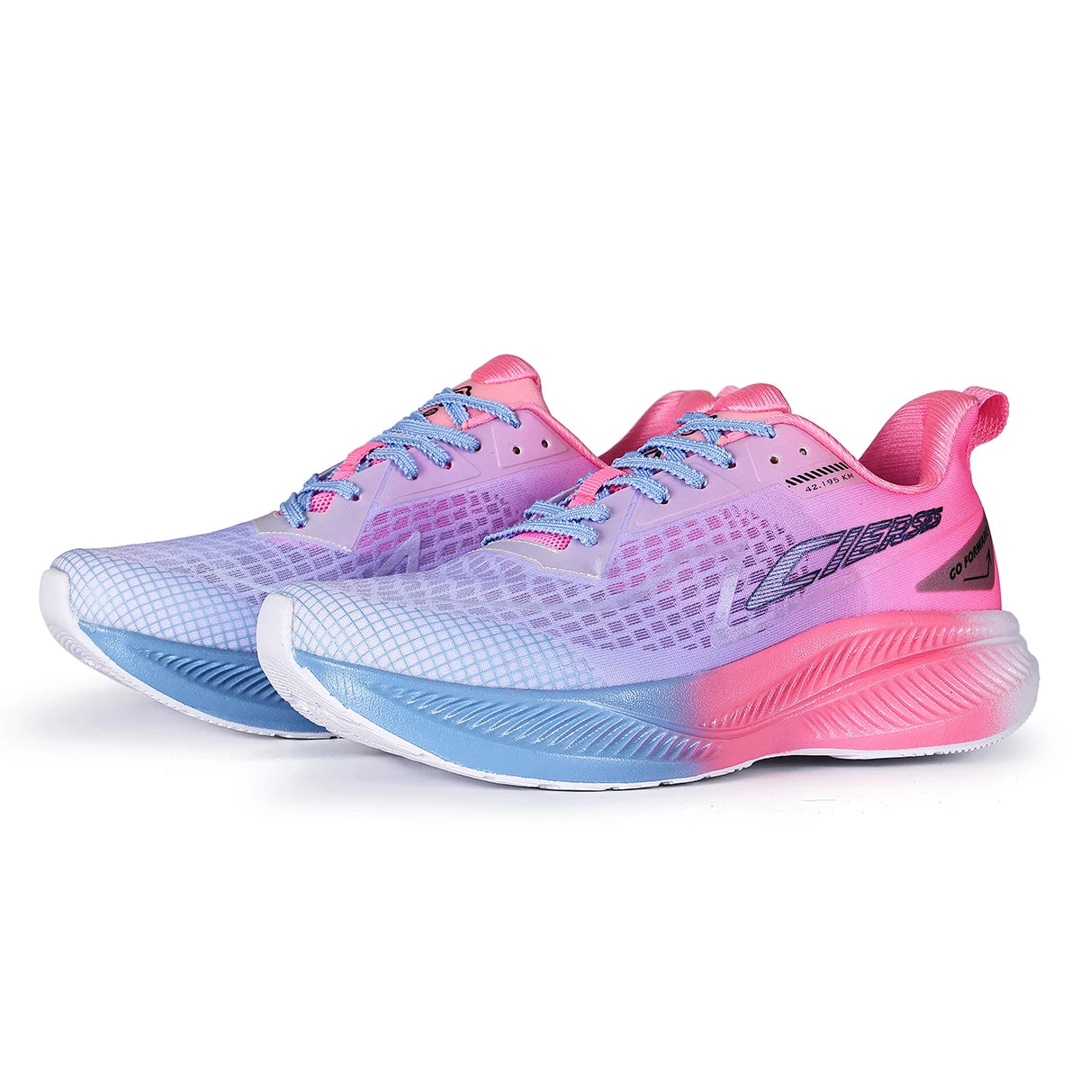 CIERSE New Cushioning Running Shoes for Men Suitable Heavy Runners Lace up Sports Women Non-Slip Outdoor Athletic Male Sneakers