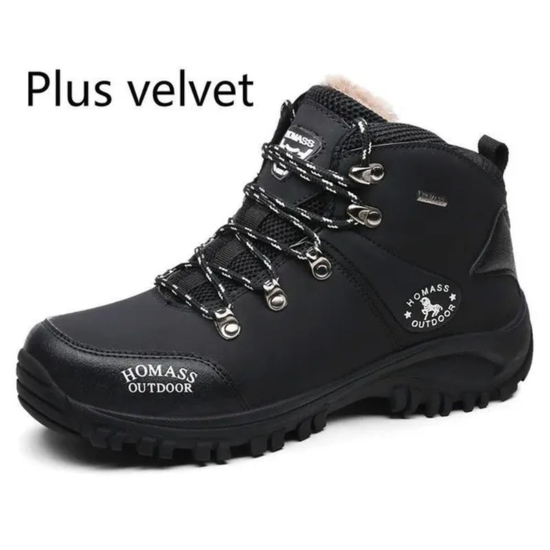 2021 New Four Seasons Hiking Shoes for Man Adults Outdoor Athletics Male Sneakers Breathable Trekking Mountain Sports Climbing Shoes