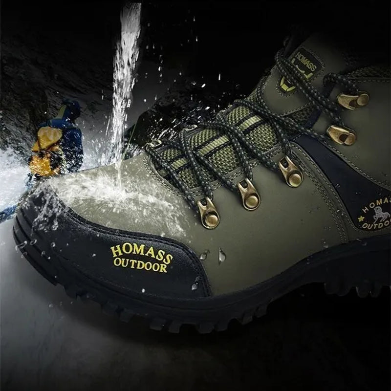2021 New Four Seasons Hiking Shoes for Man Adults Outdoor Athletics Male Sneakers Breathable Trekking Mountain Sports Climbing Shoes