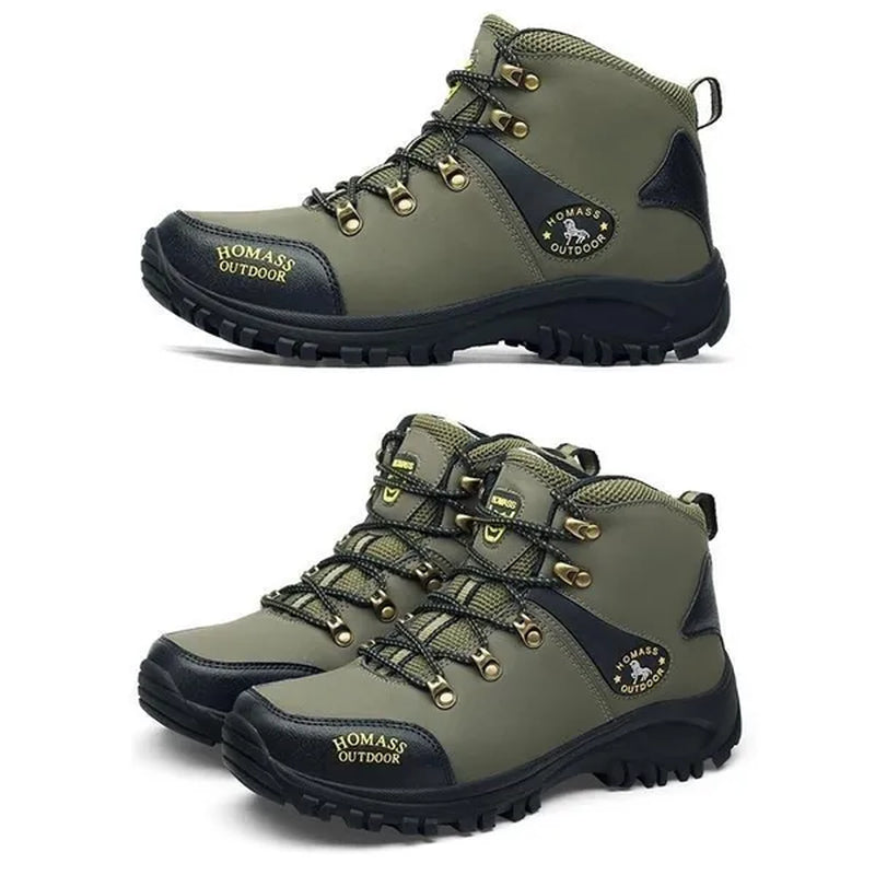 2021 New Four Seasons Hiking Shoes for Man Adults Outdoor Athletics Male Sneakers Breathable Trekking Mountain Sports Climbing Shoes