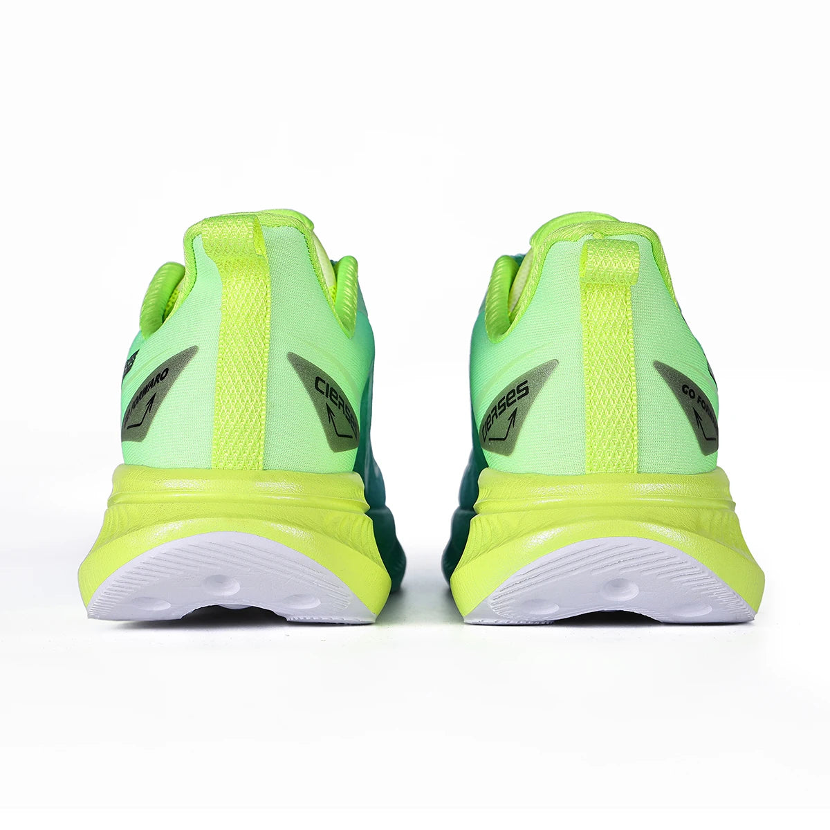 CIERSE New Cushioning Running Shoes for Men Suitable Heavy Runners Lace up Sports Women Non-Slip Outdoor Athletic Male Sneakers
