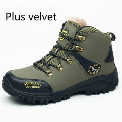 2021 New Four Seasons Hiking Shoes for Man Adults Outdoor Athletics Male Sneakers Breathable Trekking Mountain Sports Climbing Shoes