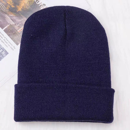 Winter Hats for Men Woman New Beanies Knitted Solid Cute Hat Girls Autumn Female Beanie Caps Warmer Bonnet Ladies Casual Cap