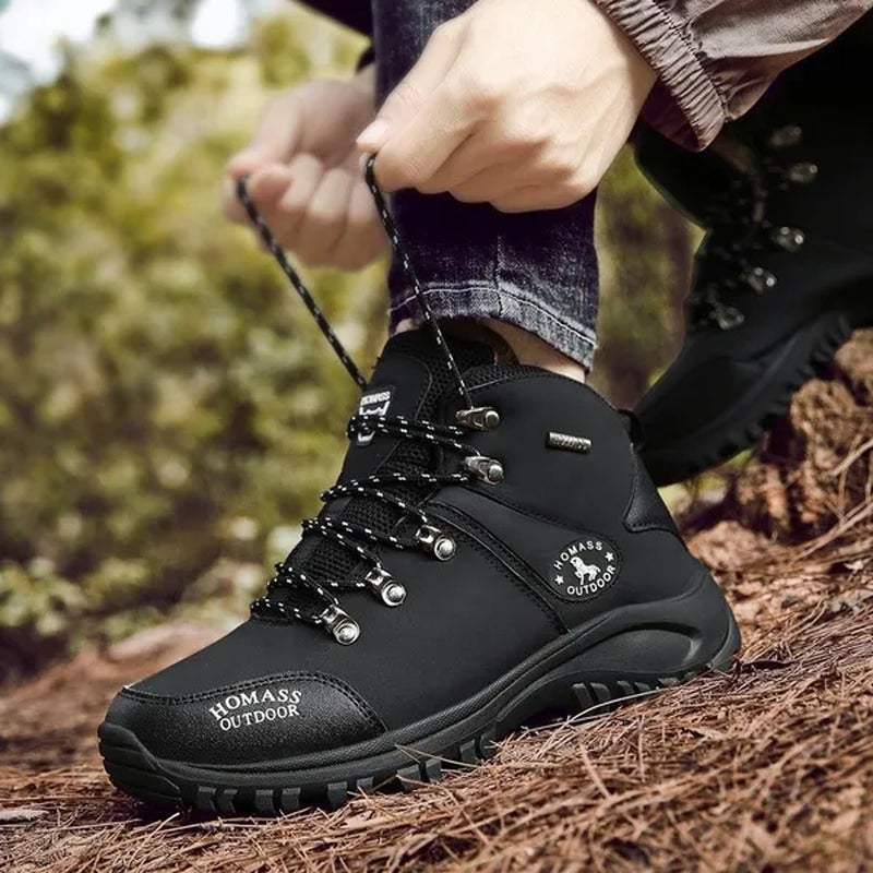 2021 New Four Seasons Hiking Shoes for Man Adults Outdoor Athletics Male Sneakers Breathable Trekking Mountain Sports Climbing Shoes
