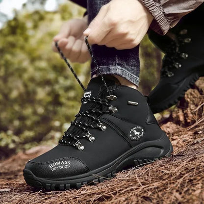 2021 New Four Seasons Hiking Shoes for Man Adults Outdoor Athletics Male Sneakers Breathable Trekking Mountain Sports Climbing Shoes