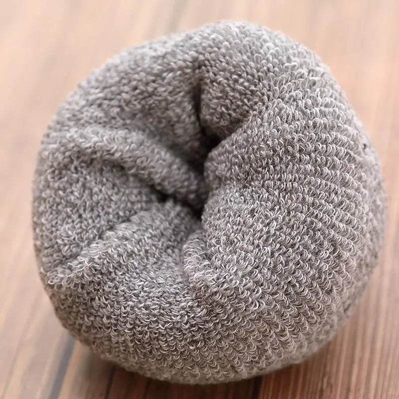 5Pairs Winter Thicken Wool Merino Socks Women Towel Keep Warm Winter Socks Cotton New Year Christmas Gift Russia Socks for Man