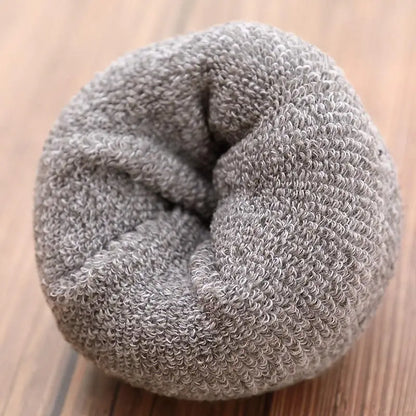5Pairs Winter Thicken Wool Merino Socks Women Towel Keep Warm Winter Socks Cotton New Year Christmas Gift Russia Socks for Man