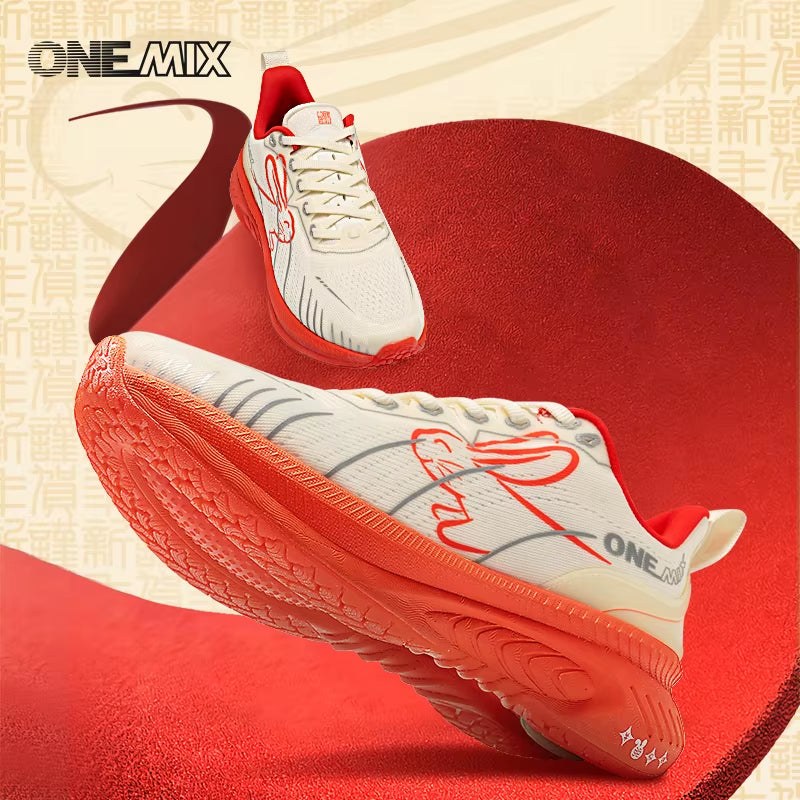 2025 New Sneakers Buffer Running Shoes Heavyweight Runners Men Non-Slip Breathable Lightweight Outdoor Sport Shoes