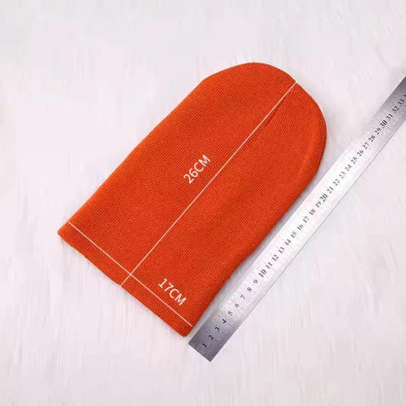 Winter Hats for Men Woman New Beanies Knitted Solid Cute Hat Girls Autumn Female Beanie Caps Warmer Bonnet Ladies Casual Cap