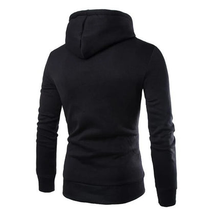 Autumn New Men Hoodies Sweatshirts Casual Solid Long Sleeve Hoodie Men Slim Fit Pullovers Sweatshirt plus Size Hoody Streetwear