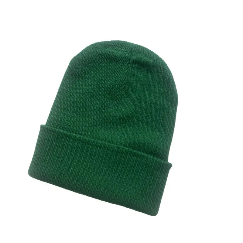 Unisex Winter Hats Solid Warm Soft Knitted Hats Autumn Acrylic Hip Hop Caps Women'S Skullies Beanies for Women Men Dropshipping