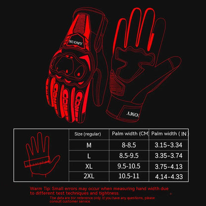 Winter Motorcycle Gloves Men Women Touchscreen Motocross Gloves Waterproof PVC Hard Shell Protection Motorbike Gloves Keep Warm