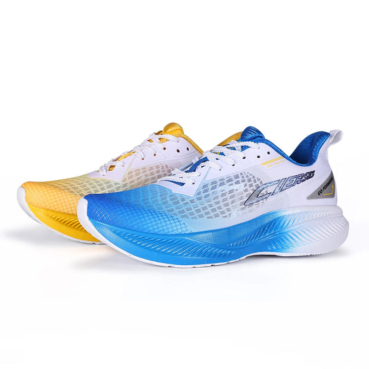 CIERSE New Cushioning Running Shoes for Men Suitable Heavy Runners Lace up Sports Women Non-Slip Outdoor Athletic Male Sneakers