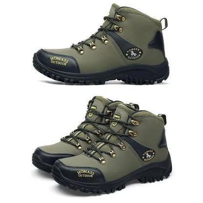 2021 New Four Seasons Hiking Shoes for Man Adults Outdoor Athletics Male Sneakers Breathable Trekking Mountain Sports Climbing Shoes