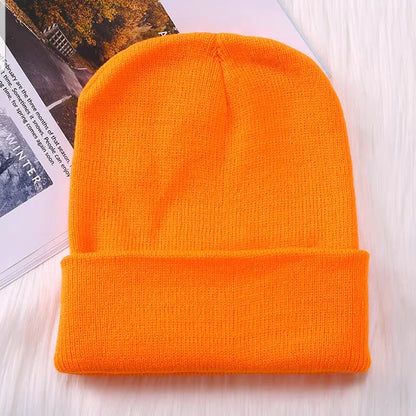 Winter Hats for Men Woman New Beanies Knitted Solid Cute Hat Girls Autumn Female Beanie Caps Warmer Bonnet Ladies Casual Cap